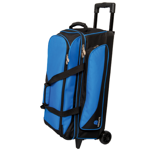 Ebonite Bags- Transport III Triple Roller Blue – Bowling Ball Mart