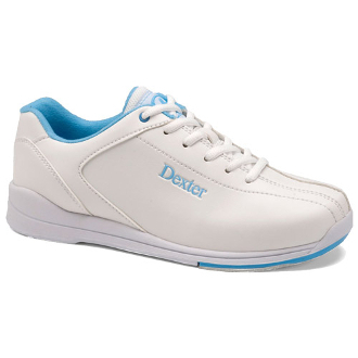 Dexter Raquel White/ Blue Women’s Bowling Shoe – Bowling Ball Mart