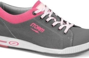 Storm Womens Meadow Grey Pink Bowling Shoes 