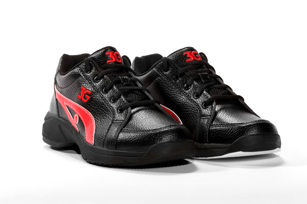3G Sneaks Bowling Shoes Black/Red 