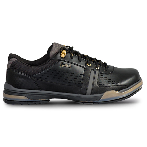 HAMMER BOSS Black/ Gold Men’s Bowling Shoes – Bowling Ball Mart